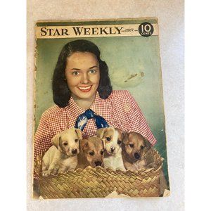 Star Weekly Vintage Magazine Toronto November  19 1949 10 Cents